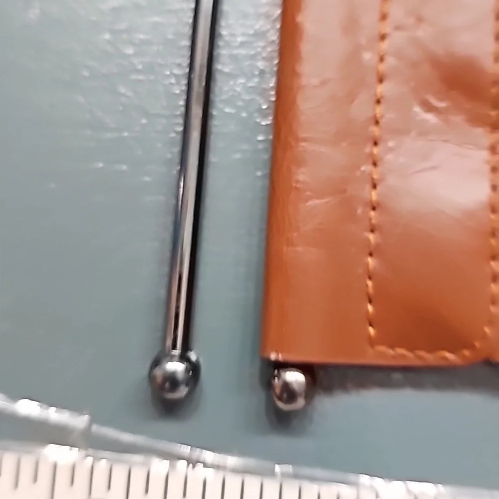 Stretch wide belt. There is some wear but picked it‎ up because it is cut…